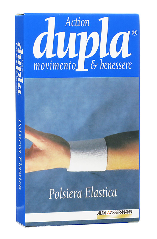 Dupla Polsiera Elastica Blu Taglia M