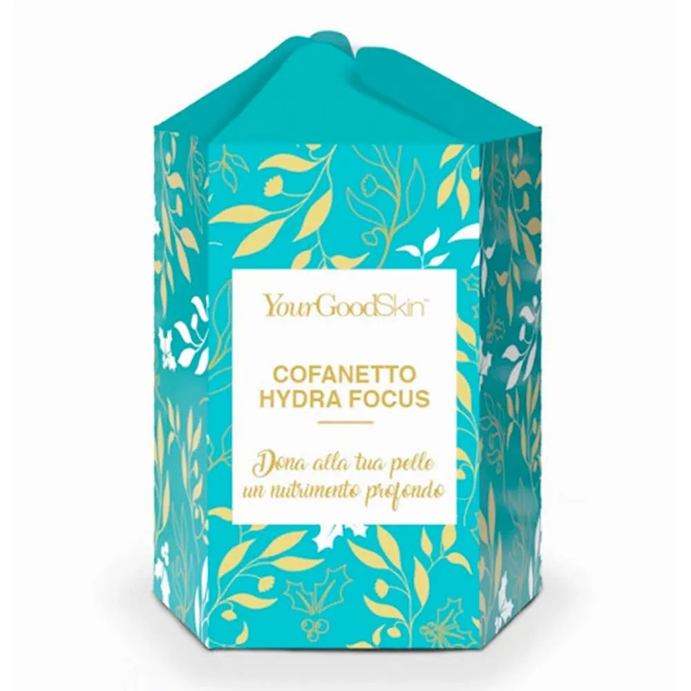 YourGoodSkin Cofanetto Hydra Focus Crema SPF30 + Booster + Crema + Labbra + Mani