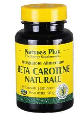 Nature's Plus Betacarotene Integratore 90 Capsule