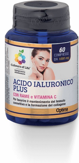 Optima Colours Of Life Acido Ialuronico Plus Integratore Pelle 60 Compresse