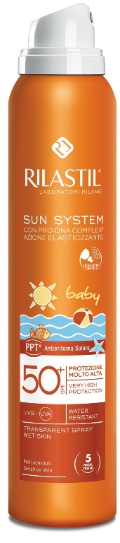 Rilastil Sun System Baby Spray Solare SPF 50+ Protezione Bambini 200 ml