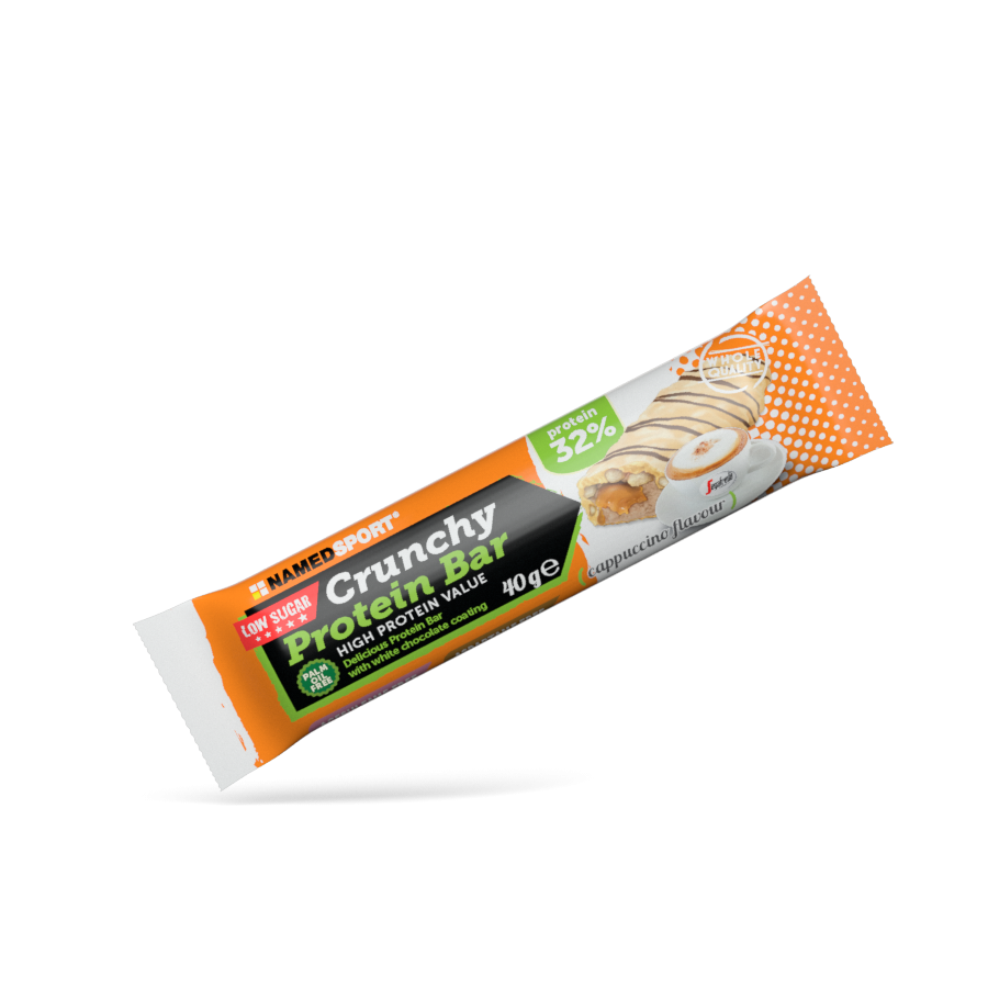 Named Sport Crunchy Proteinbar Cappuccino Barretta Proteica 40 g