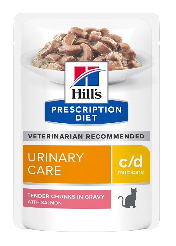 PD FELINE URINARY C/D SALM 85G