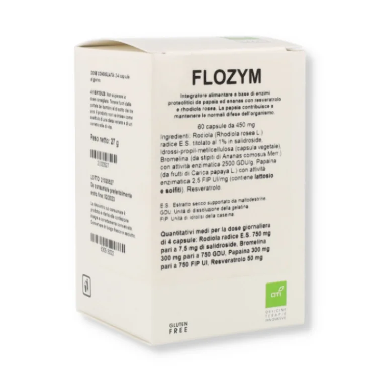 Oti Flozym Integratore Antinfiammatorio 60 Capsule