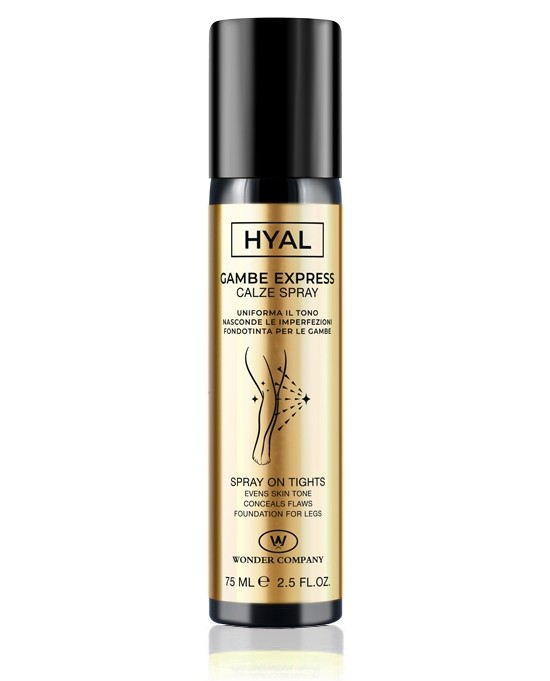 HYAL GAMBE EXPRESS - FONDOTINTA GAMBE - CALZE SPRAY