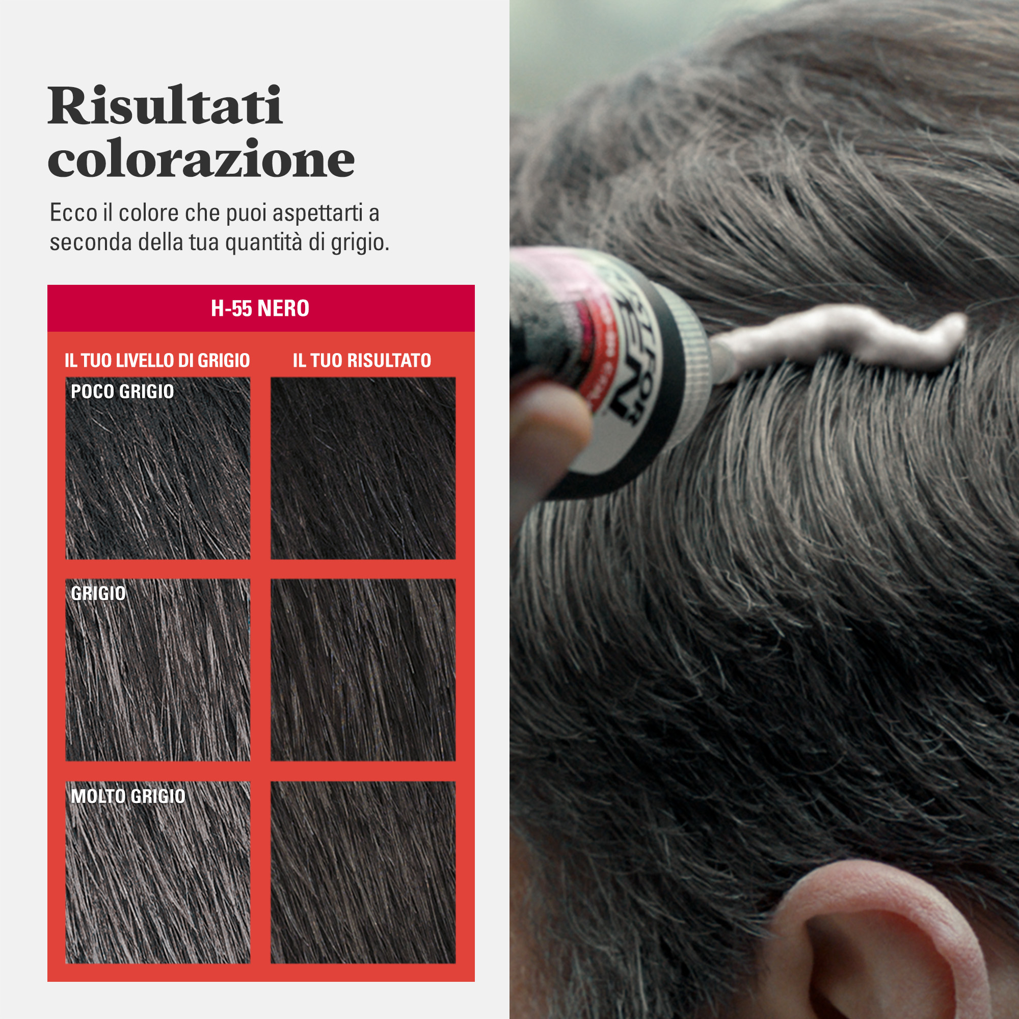 Just for Men Shampoo Colorante Per Uomo Nero