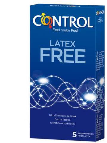 Control Latex Free Profilattici 5 pezzi