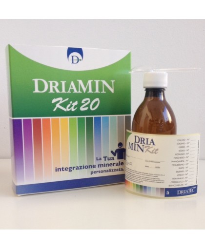 Driamin Kit 20 Flaconi Vuoti Da 300ml