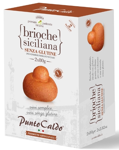 Punto Caldo Brioche Siciliana Artigianale Senza Glutine 160g