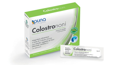 ColostroNoni - Integratore per il benessere intestinale - 24 bustine orosolubili