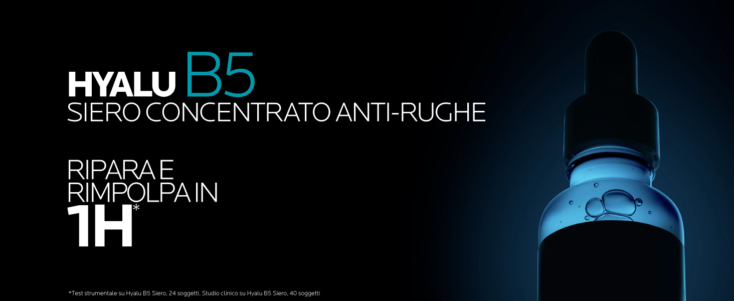 La Roche-Posay Nuovo Hyalu B5 Siero Concentrato Anti-Rughe. Adatto a tutti i Tipi di Pelle e fototipi. 30ml​