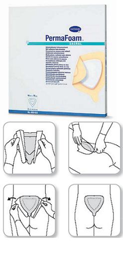 PERMAFOAM SACRAL 22X22CM 3PZ