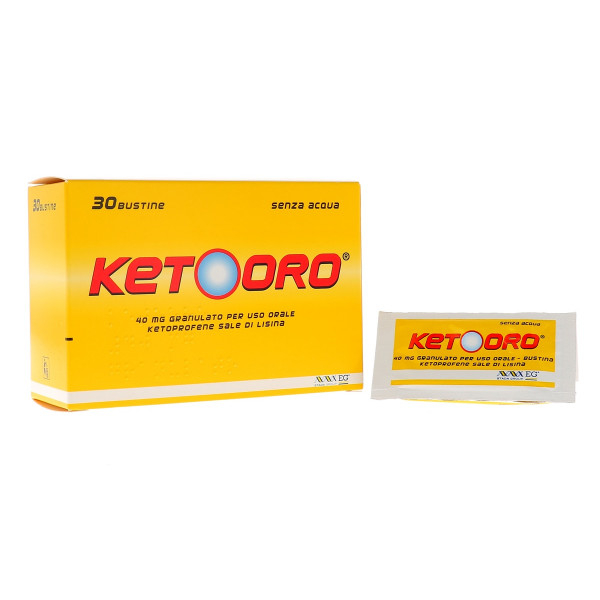 KETOORO*OS GRAT 30BUST 40MG