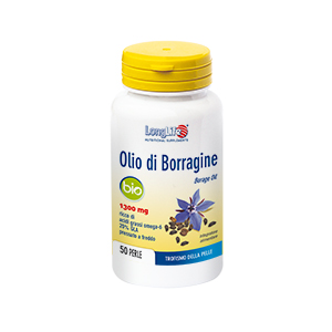 LongLife Olio Di Borragine Bio Integratore Pelle 50 Perle