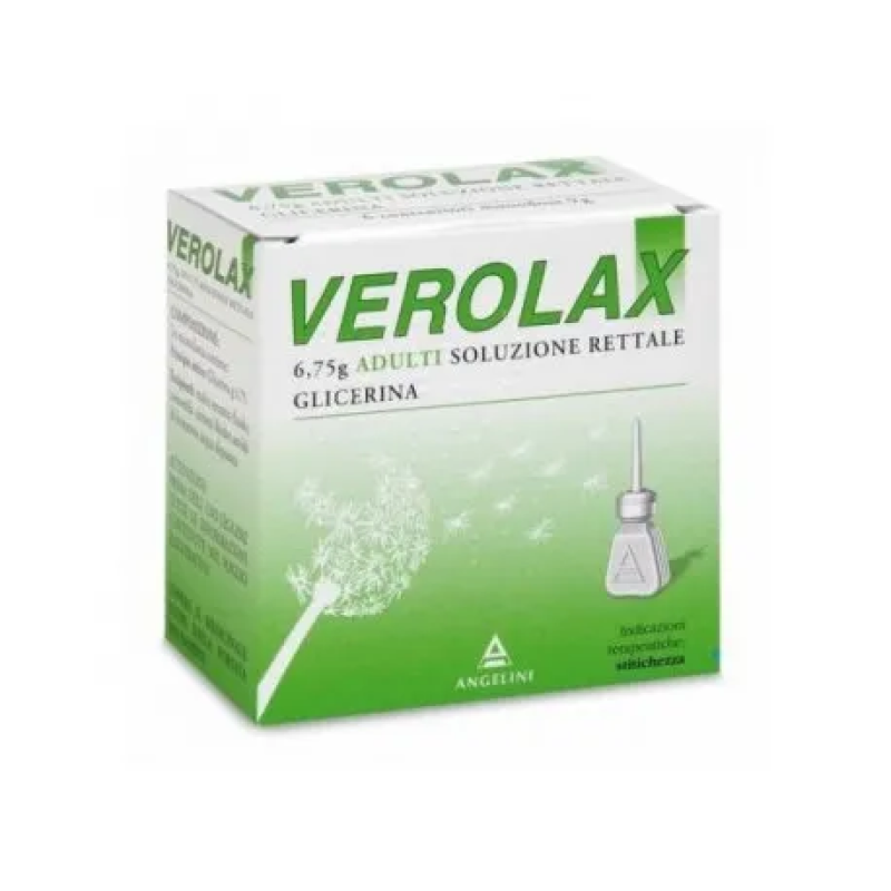 Verolax Adulti Soluzione Rettale - 6 microclismi da 6,75 g