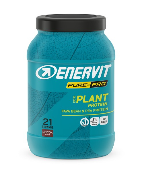 Enervit Pure Pro 100% Plant Protein - Cacao - Barattolo da 630g