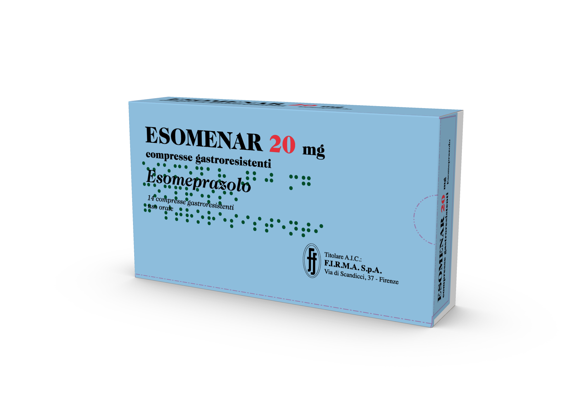 ESOMENAR*14CPR GASTRORES 20MG