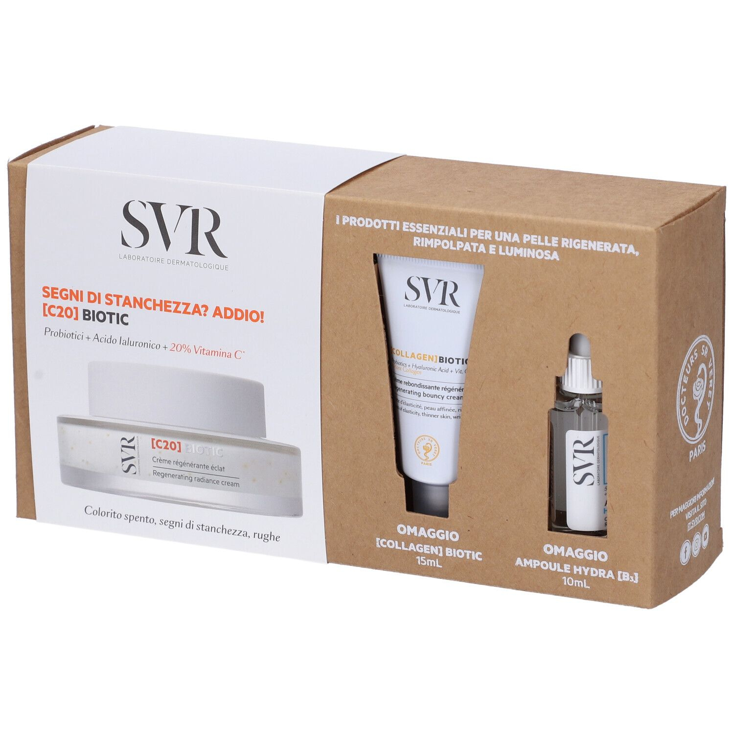 BIOTIC SET C20+COLLAGEN+AMP B