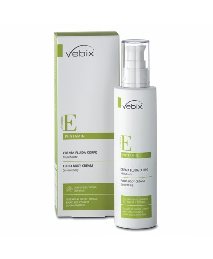 Vebix Phytamin Vitamina E Crema Fluida Vellutante Corpo 200 ml