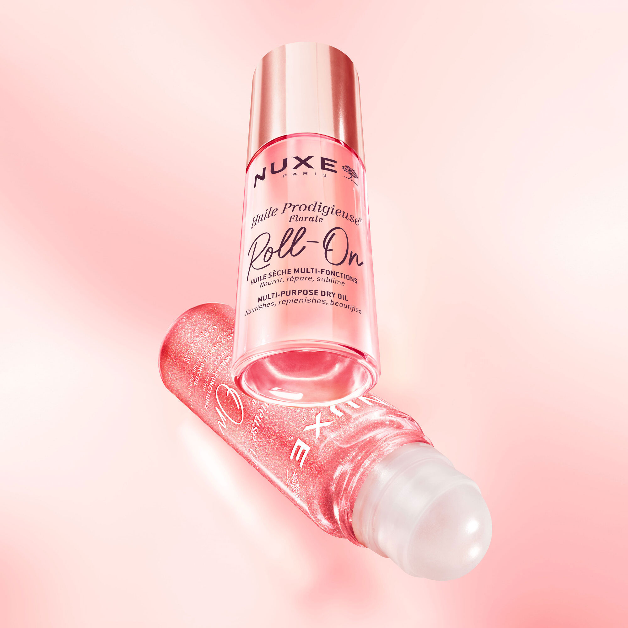 Nuxe - Huile Prodigieuse Florale Or - Olio Secco Per Viso, Corpo E Capelli Roll-On 60 ml