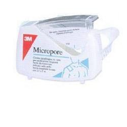 3M Micropore Cerotto Ipoallergenico In Rocchetto cm 1,25x5 m