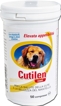 Trebifarma Cutilen Cani Integratore Salute e Bellezza del Mantello 50 Compresse