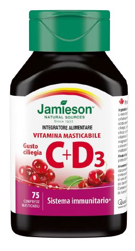 JAMIESON VITAMINA C500+D 75CPR