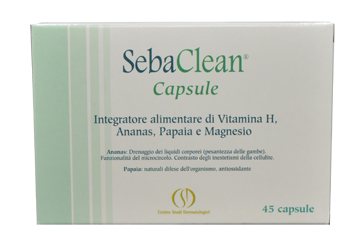 Sebaclean Integratore 45 Capsule