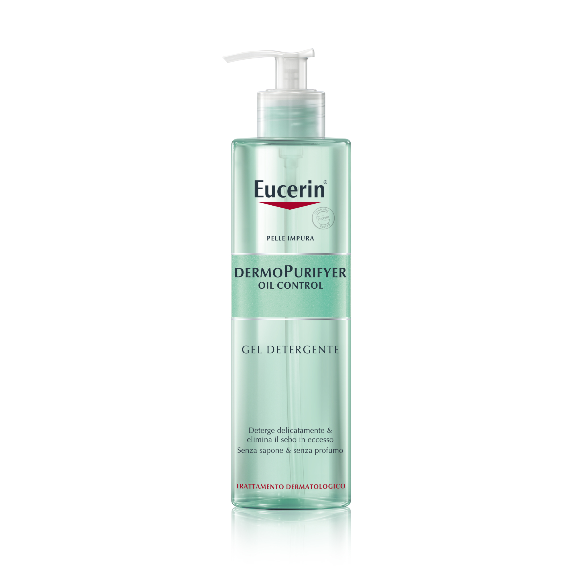 Eucerin DermoPurifyer Oil Control Gel Detergente Viso 400 ml