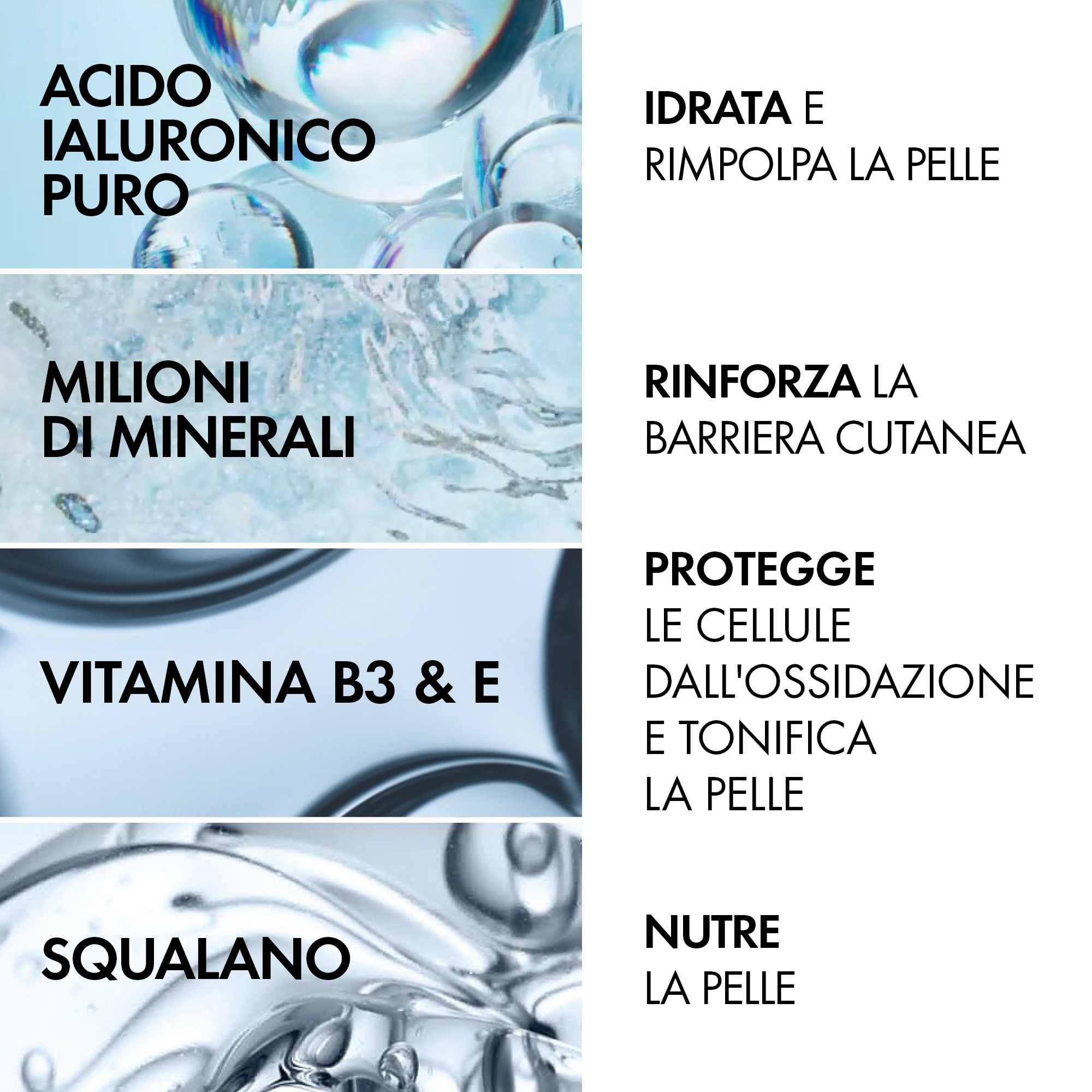 Vichy Minéral 89 Crema Boost Idratazione 72H Leggera per tutti i tipi di pelle 50ml
