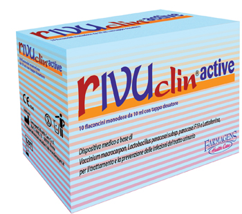Rivuclin Active Integratore Contro Infezioni Urinarie 10 Flaconcini