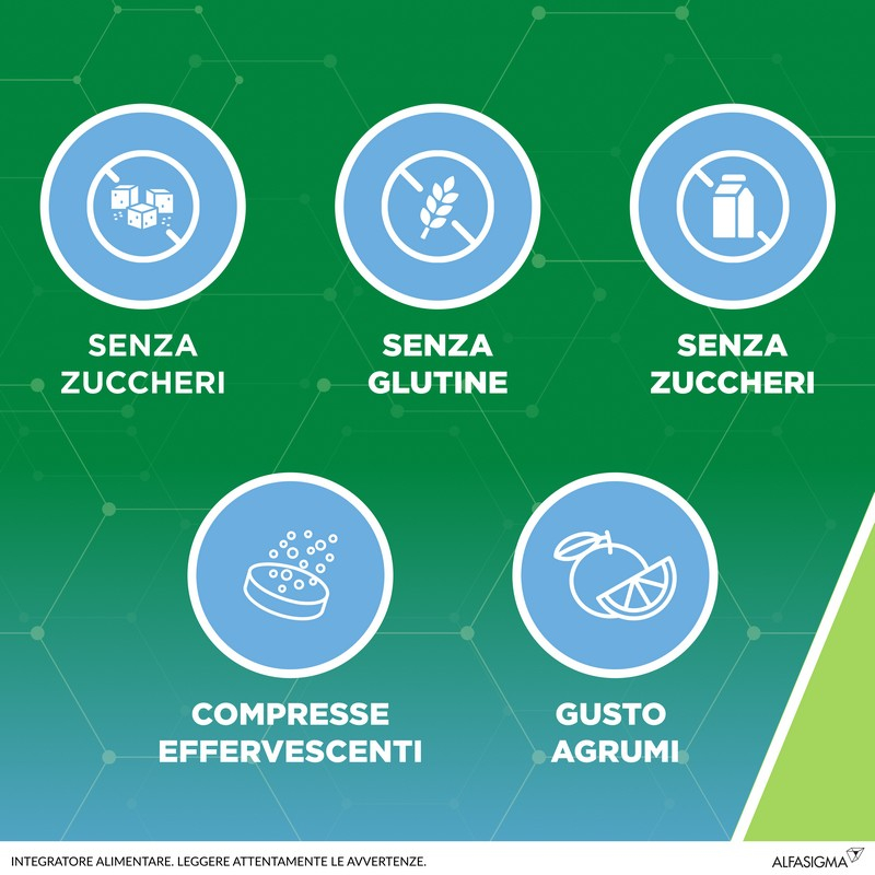Resvis Forte Xr, Integratore Alimentare di Resveratrolo e Lattoferrina, per il Benessere del Sistema Immunitario, rinforza le difese immunitarie, senza Glutine e Lattosio, 12 Compresse Effervescenti Da 4 g, Gusto Agrumi