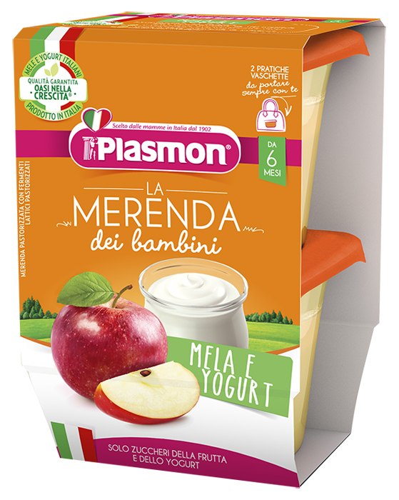 PLASMON MELA YOG AS 2X120G