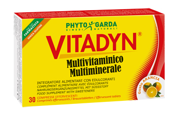 Vitadyn Multiminerale Multivitaminico Integratore 30 Compresse Effervescenti