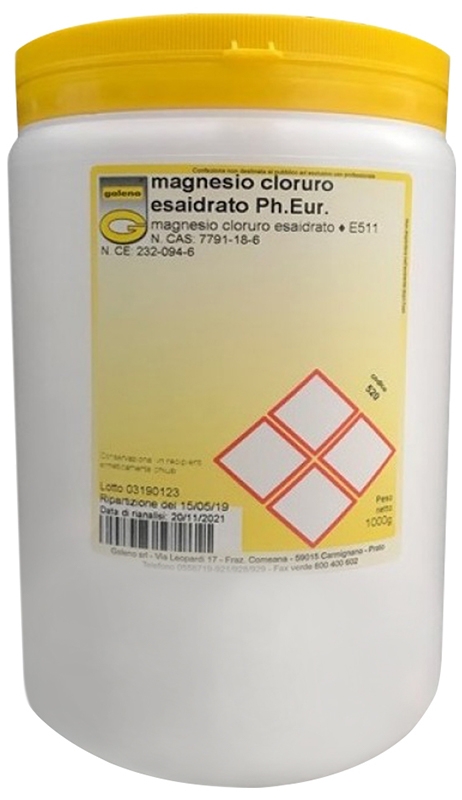 Magnesio Cloruro - 1 Kg GALENO