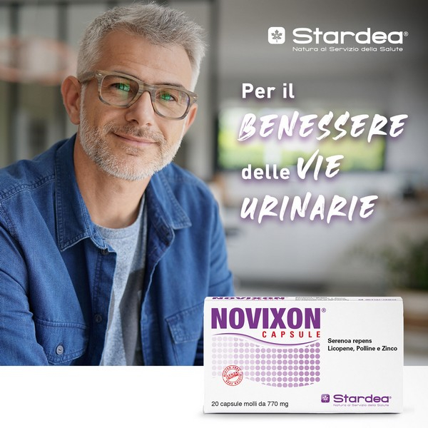 Novixon Integratore Benessere Prostata 20 Capsule Softgel