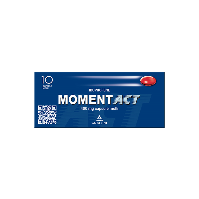 Moment Act 400 mg - 10 Capsule Molli