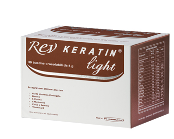 Rev Keratin Light Integratore Benessere Unghie e Capelli 30 Bustine
