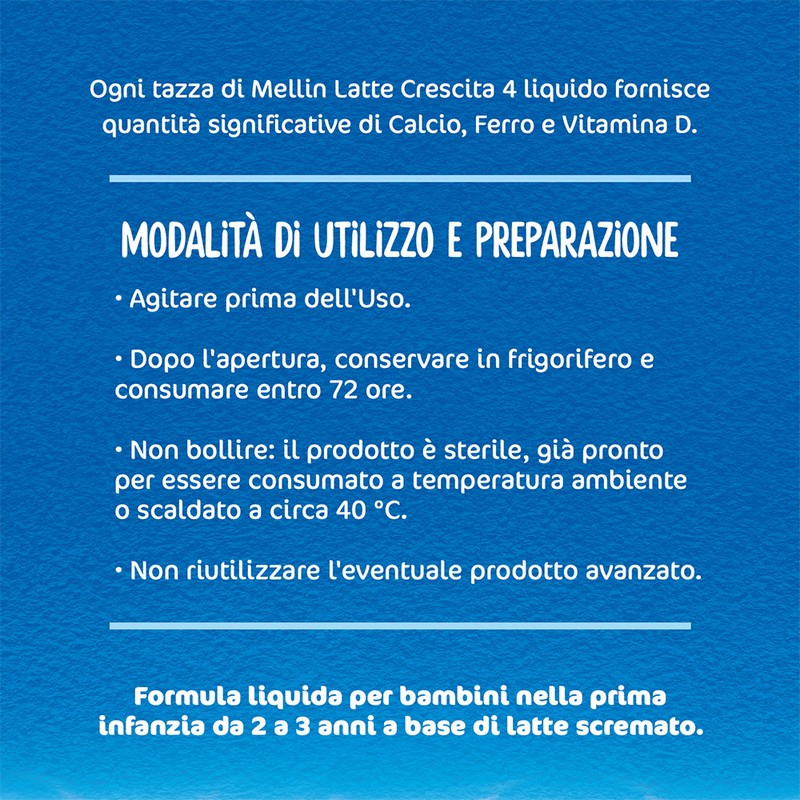 MELLIN 4 LATTE 1000ML