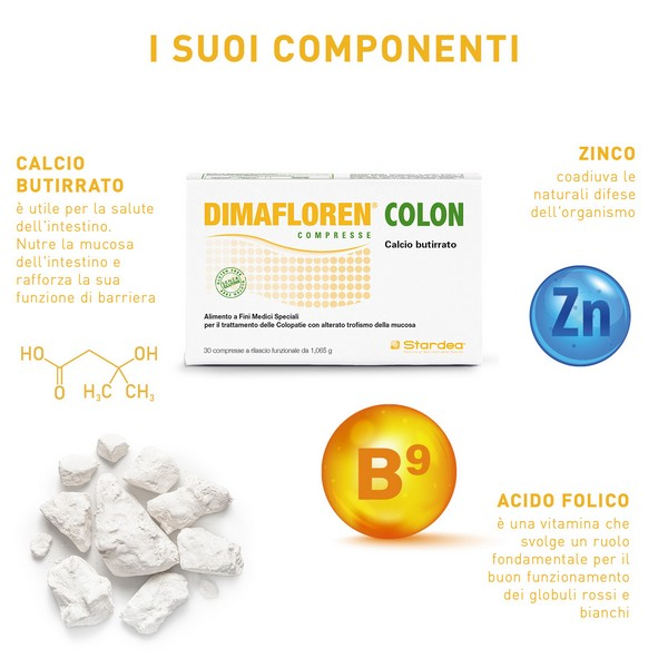 DIMAFLOREN COLON 30CPR