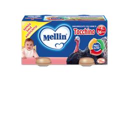 MELLIN OMOG TACCHINO 2X80G
