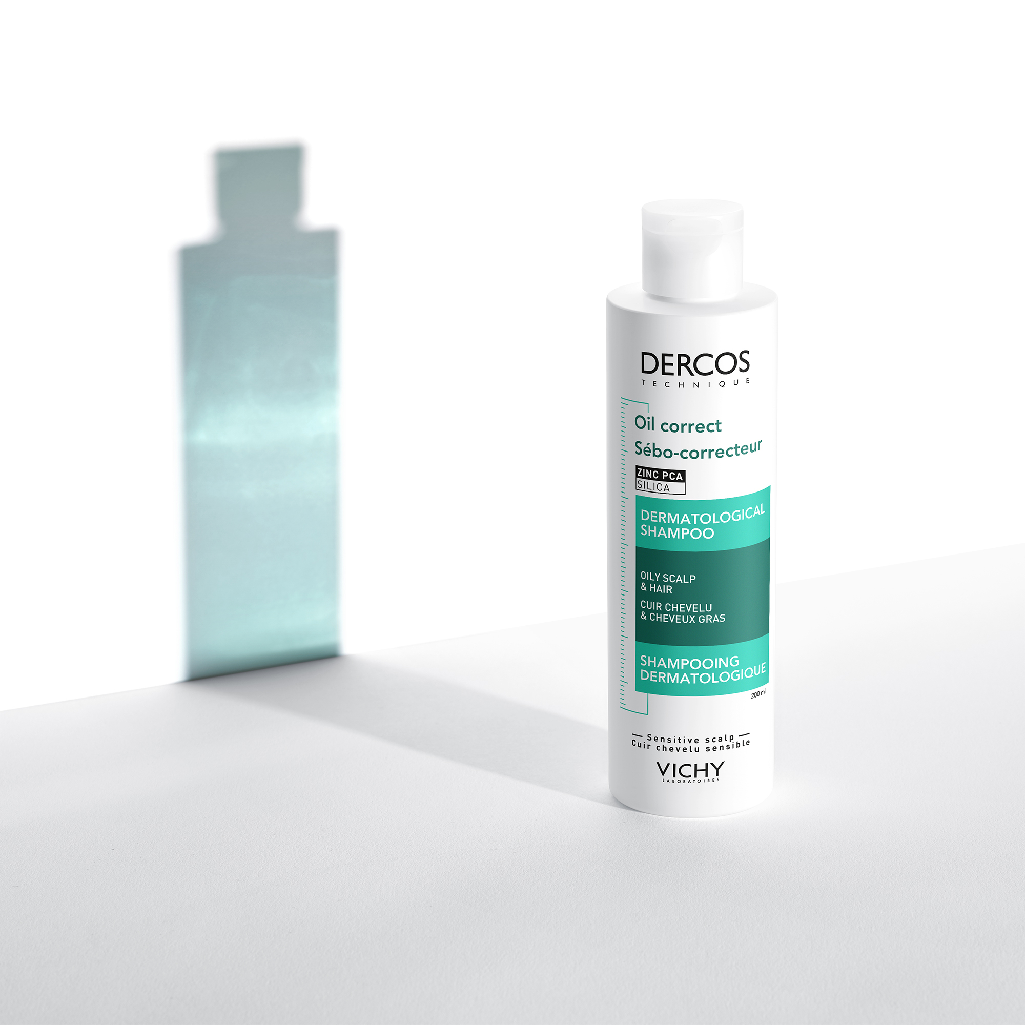 Vichy Dercos Sebo regolatore - Shampoo Trattante avanzato per cuoio capelluto purificato 200ml