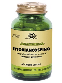 Solgar Fitobiancospino Integratore Cardiovascolare 60 Capsule Vegetali