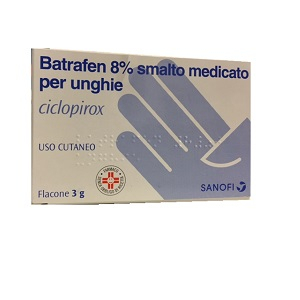 Batrafen Smalto Unghie 8% Ciclopirox Onicomicosi Fiala 3g