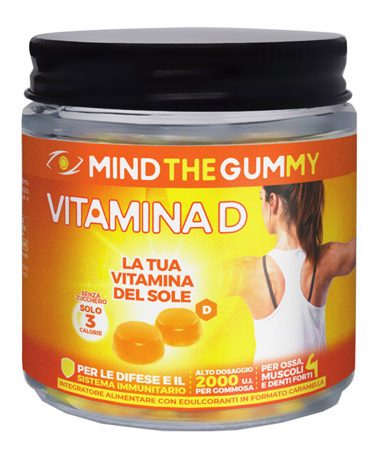 MIND THE GUMMY Vitamina D 30Past.