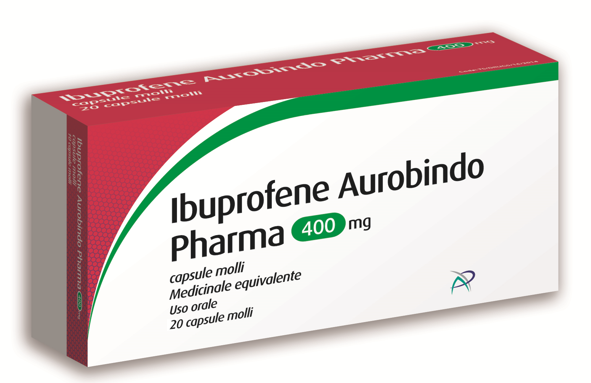 IBUPROFENE AUR*20CPS MOL 400MG