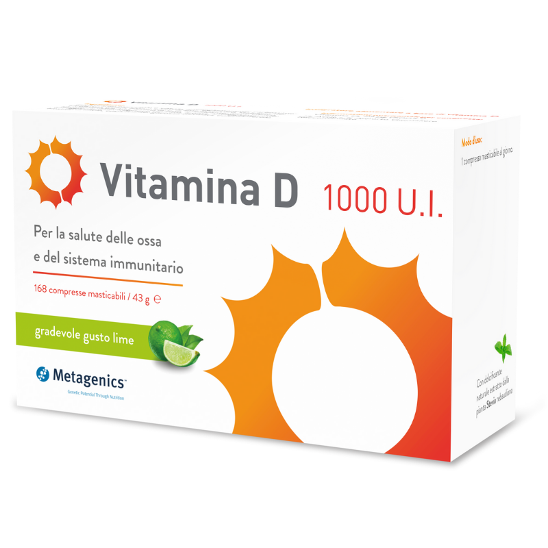 Metagenics Vitamina D 1000 U.I. Integratore 168 Compresse