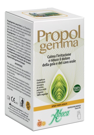 Aboca Propolgemma Spray Forte Adulti Irritazione Cavo Orale 30 ml - DISPOSITIVO MEDICO Classe II a
