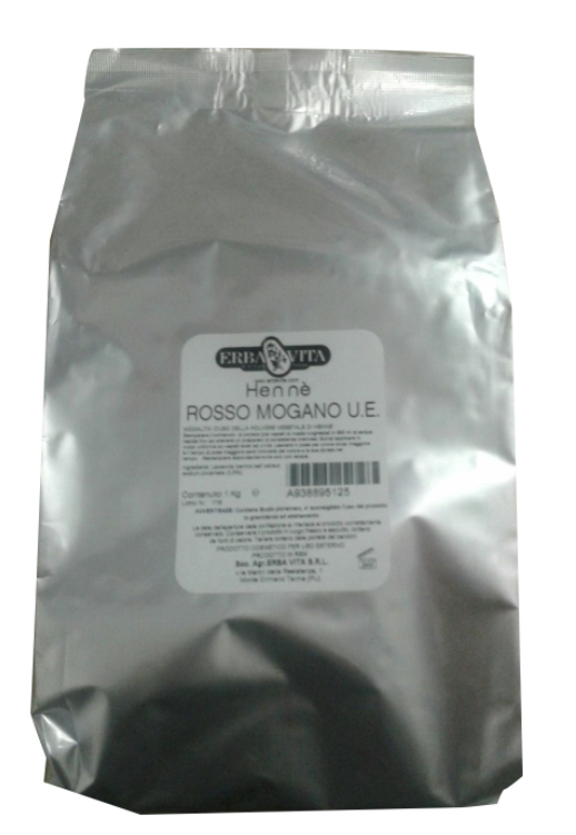 HENNE COLORANTE CAPELLI ROSSO MOGANO 1 KG
