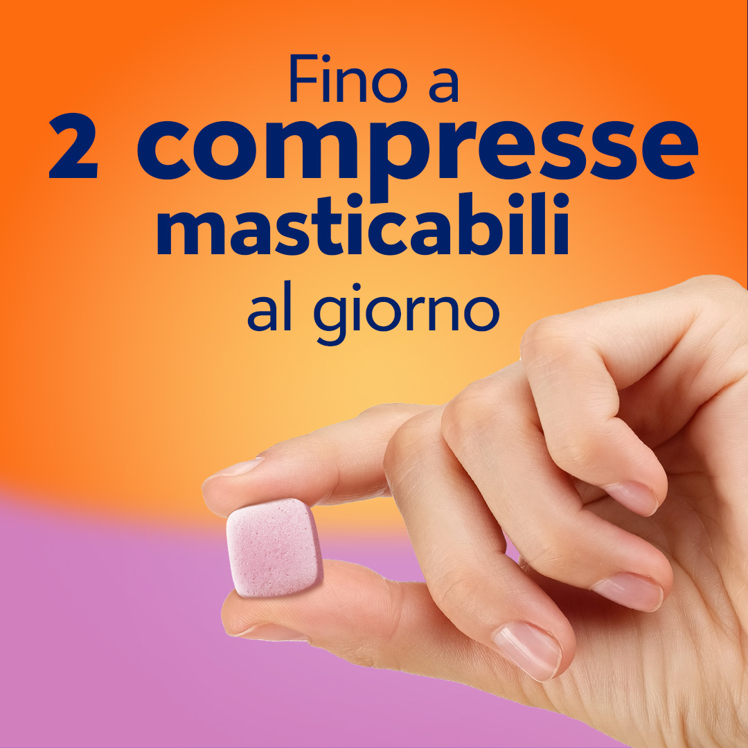 Cebion - Integratore di Vitamina C - 20 compresse masticabili - senza zucchero